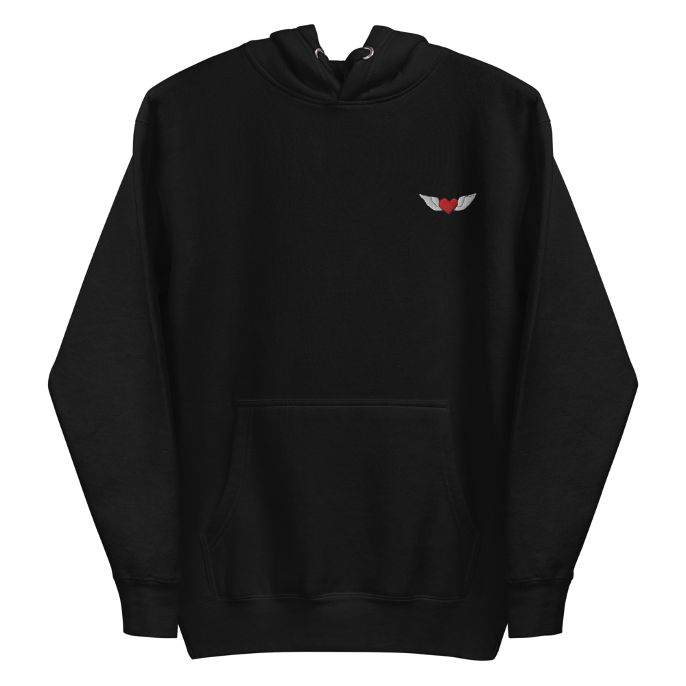 Noir Classic Love Under God Hoodie